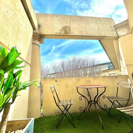 Polynice : Atypique Avec Terrasse Au Coeur D'antigone Montpellier